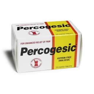 Image 0 of Percogesic Original Analgesic Tab 24