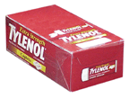 Tylenol Extra Strength Vial 500 Mg Caplets 12X10