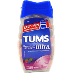 Image 0 of Tums Ultra Maximum Strength Assorted Berries Chewable Tablets 72