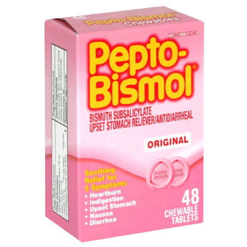 Pepto Bismol Original Chewable 48 Ct.