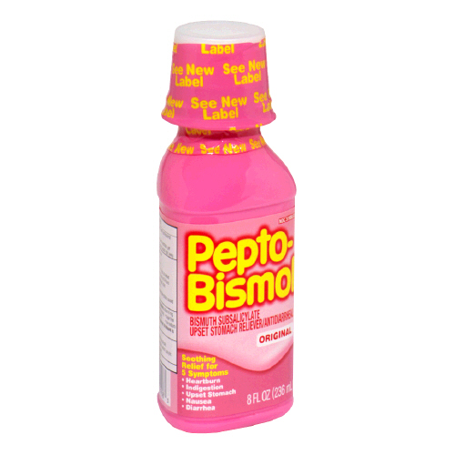 Pepto Bismol Liquid Original 8 Oz