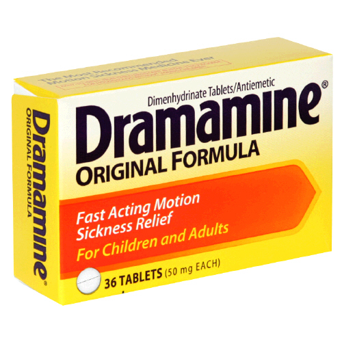 Image 0 of Dramamine Motion Sickness Relief Original Formula Tablets 36