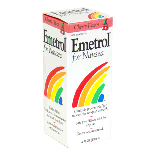 Emetrol For Nausea Cherry Flavor Liquid 4 Oz