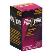 Phazyme Ultra Strength Gas Relief 180 mg Easy To Swallow Softgels 100