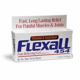 Image 0 of Flexall 454 Pain Relieving Gel 4 oz