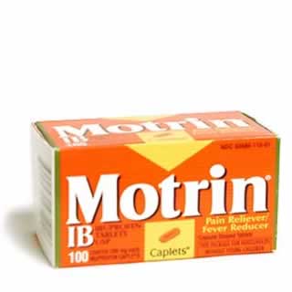 Motrin Ib Pain Reliever-Fever Reducer Caplets 100