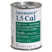 Image 0 of Isosource 1.5 Cal Can Vanilla 24X250 Ml