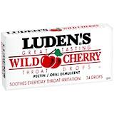 Ludens Wild Cherry Throat Drops 20X14
