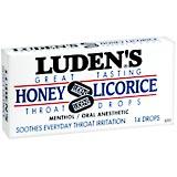 Ludens Honey Licorice Throatdrops 20X14