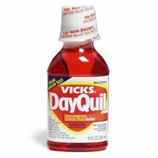 Vicks Dayquil Non-Drowsy Cold-Flu Relief Liquid 12 oz