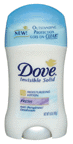 Image 0 of Dove Invisible Solid Anti-Perspirant Fresh Scent Deodorant 1.6 oz