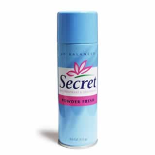 Image 0 of Secret Original Aerosol Fresh Powder 4 Oz