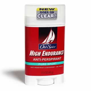 Old Spice High Endurance Invisible Solid Pure Sport Deodorant 3 Oz