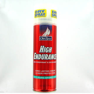 Old Spice High Endurance Pure Sport Aerosol Dry Spray Deodorant 6 oz