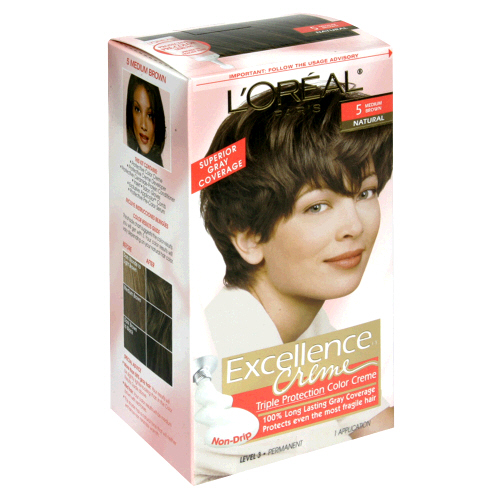 Loreal Excellence Permanent Hair Color 5.5 Mahogany Brown