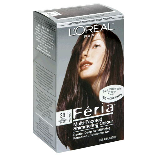 Loreal Feria Hair Color 36 Chocolate Cherry