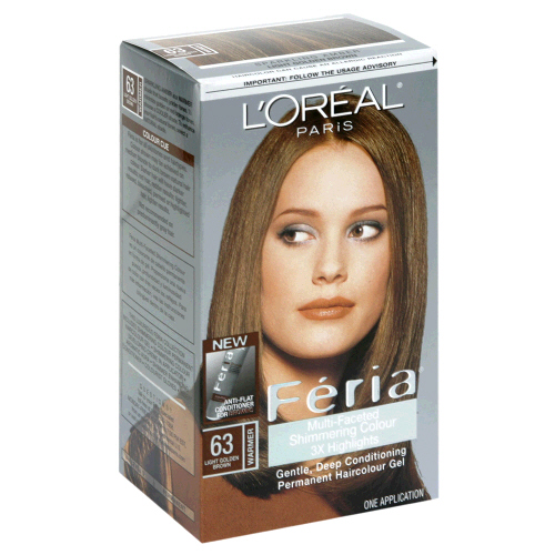 Image 0 of Loreal Feria Hair Color 63 Sparkling Amber