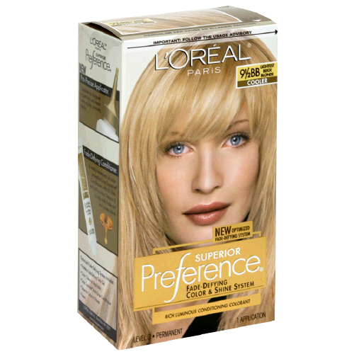 Loreal Preference Lightest Beige Blonde #9.5Bb Hair Color