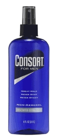 Image 0 of Consort For Men Unscented Extra Hold Hair Spray 8 Oz
