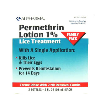 Image 0 of Permethrin 1% Twin Pack Lotion 2X60 Ml