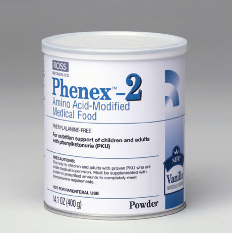 Phenex-2 Amino Acid Medical Vanilla Food Powder 6X14.1 oz