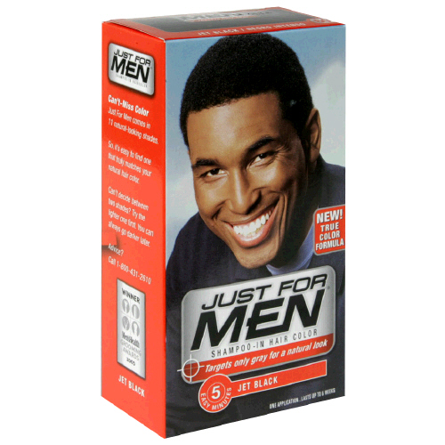 Just For Men Shampoo-In Jet Black Hair Color