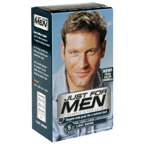 Just For Men Shampoo-In Light Brown Hair Color