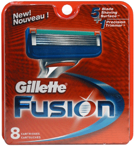 Image 0 of Gillette Fusion Razor Blades 8 Ct.