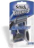 Image 0 of Schick Extreme 3 Disposable Men Refresh Blades 4 Ct.