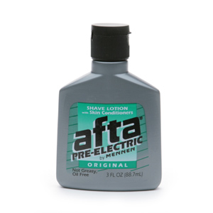 Afta By Mennen Pre-Electric Regular Lotion 3 Oz.