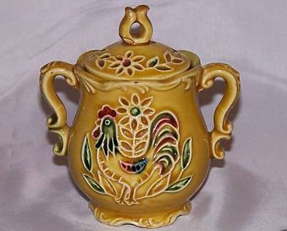 Vintage Napcoware Lidded Sugar Bowl, Trinket Box