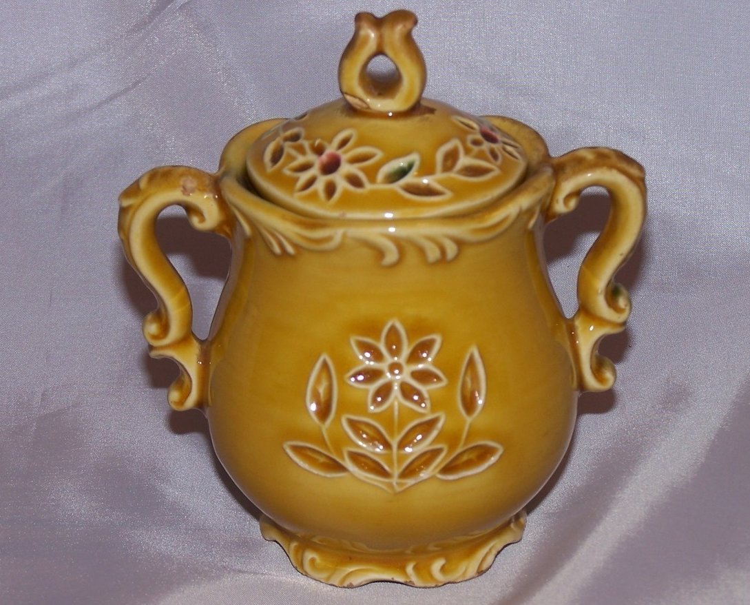 Image 2 of Vintage Napcoware Lidded Sugar Bowl, Trinket Box