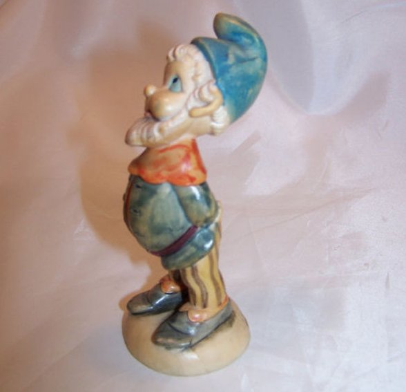 Image 1 of Depose Not-So-Innocent Dwarf Gnome Elf Figurine, Italy