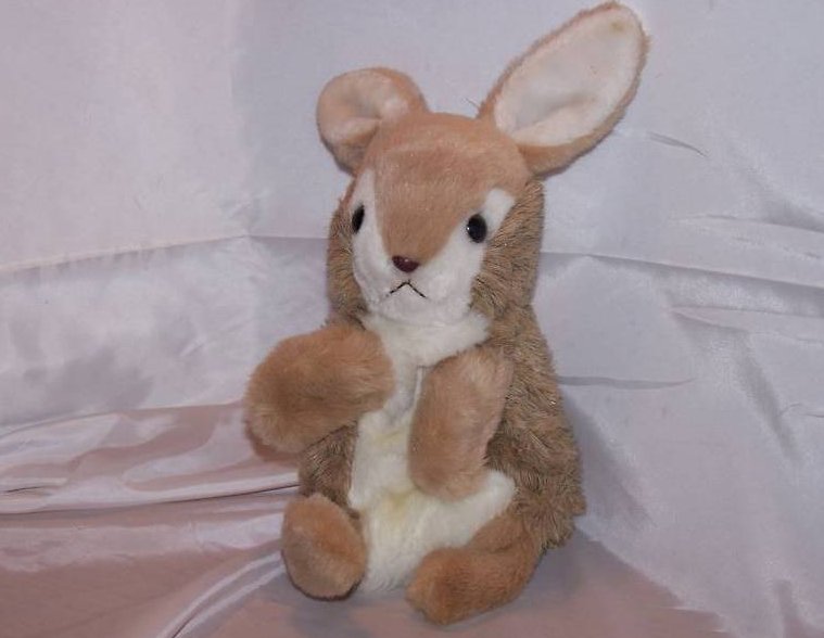 Hand Puppet, Bunny Rabbit, Stuffed Plush