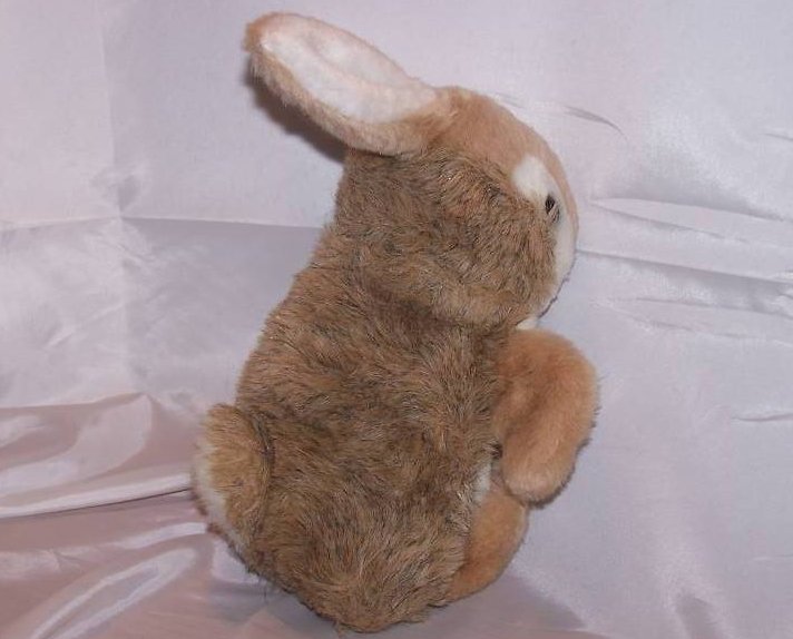 Image 1 of Hand Puppet, Bunny Rabbit, Stuffed Plush