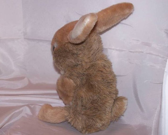 Image 3 of Hand Puppet, Bunny Rabbit, Stuffed Plush