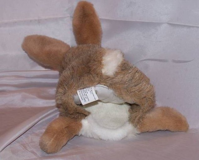 Image 4 of Hand Puppet, Bunny Rabbit, Stuffed Plush