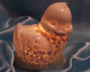 Image 0 of Enesco Duck Nightlight, Nursery Lamp, Soft Glow