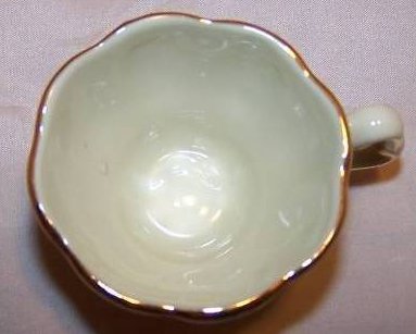 Image 2 of Demitasse Teacup Coffee Cup Rose Pattern