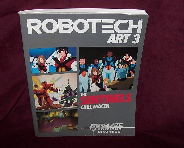 Image 0 of Robotech Art 3 The Sentinels Book, Carl Macek, First Edition