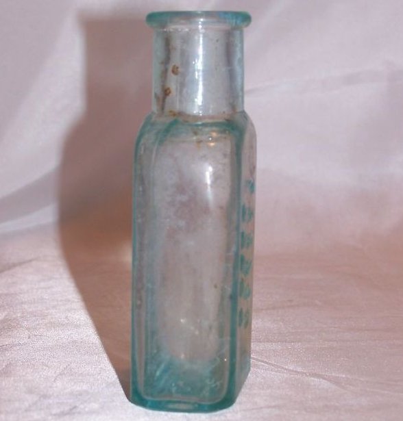 Image 1 of Whittemore Boston French Gloss Glass Bottle Approx 1880