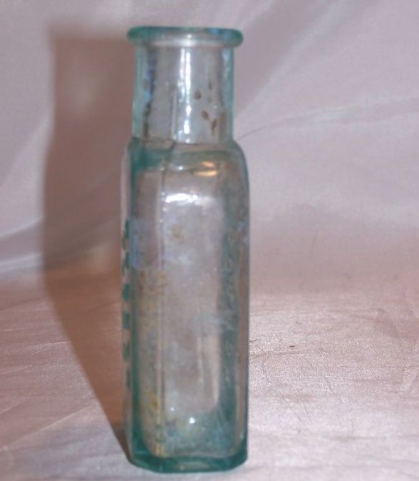 Image 3 of Whittemore Boston French Gloss Glass Bottle Approx 1880