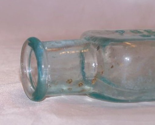 Image 4 of Whittemore Boston French Gloss Glass Bottle Approx 1880