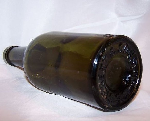 Image 3 of JGB Siegert and Sons Glass Bottle, Antique