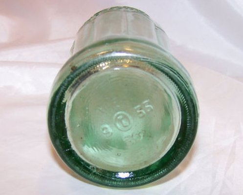Image 2 of Coke Coca Cola Pop Bottle, 12 oz, Green Ridged Glass 