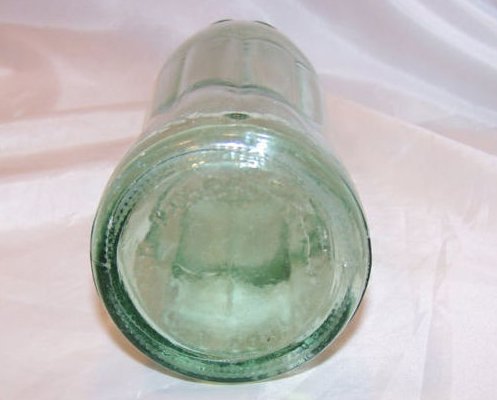 Image 2 of Coke Coca Cola Pop Bottle, Green Glass, 16 oz