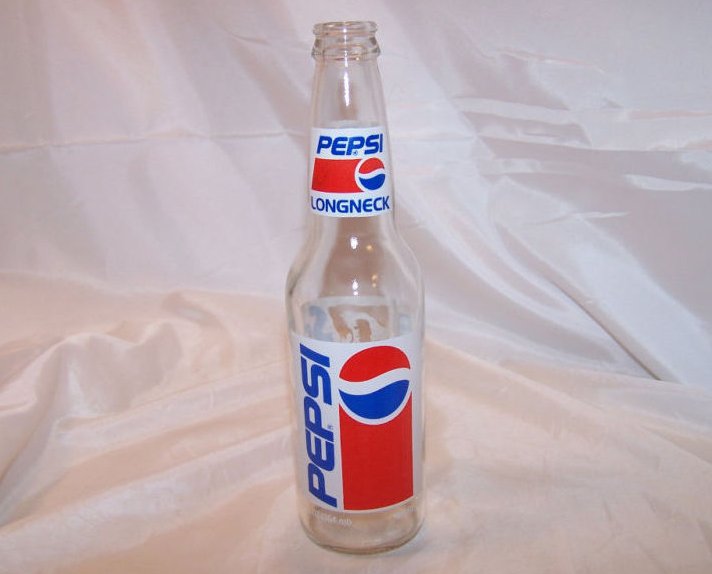 Image 1 of Shaq Longneck Glass Pepsi Cola Pepsi Pop Bottle