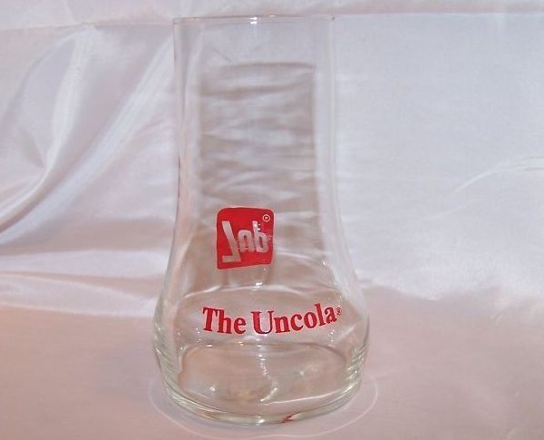 Image 0 of Upside Down Cola, 7-Up Uncola Glass, Glasses