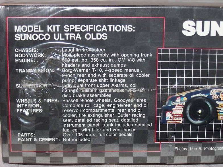 Image 1 of Sterling Marlin Sunoco Ultra Oldsmobile Car Model, New in Box