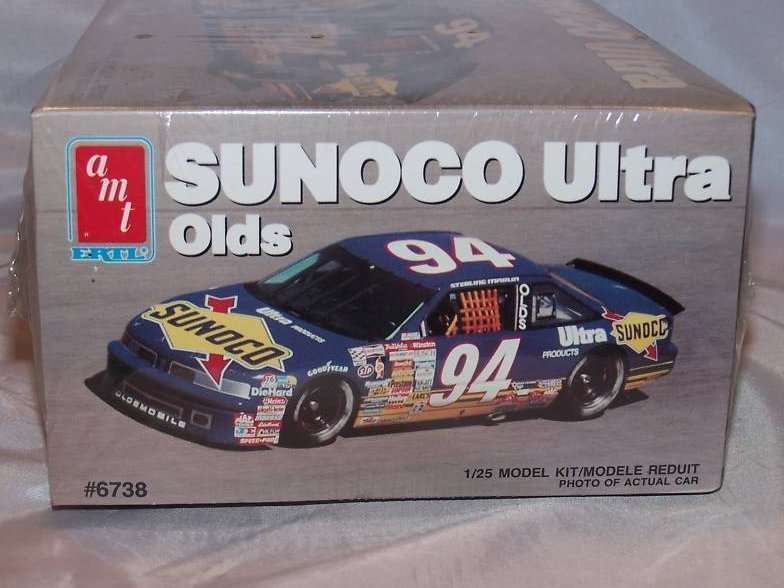 Image 3 of Sterling Marlin Sunoco Ultra Oldsmobile Car Model, New in Box